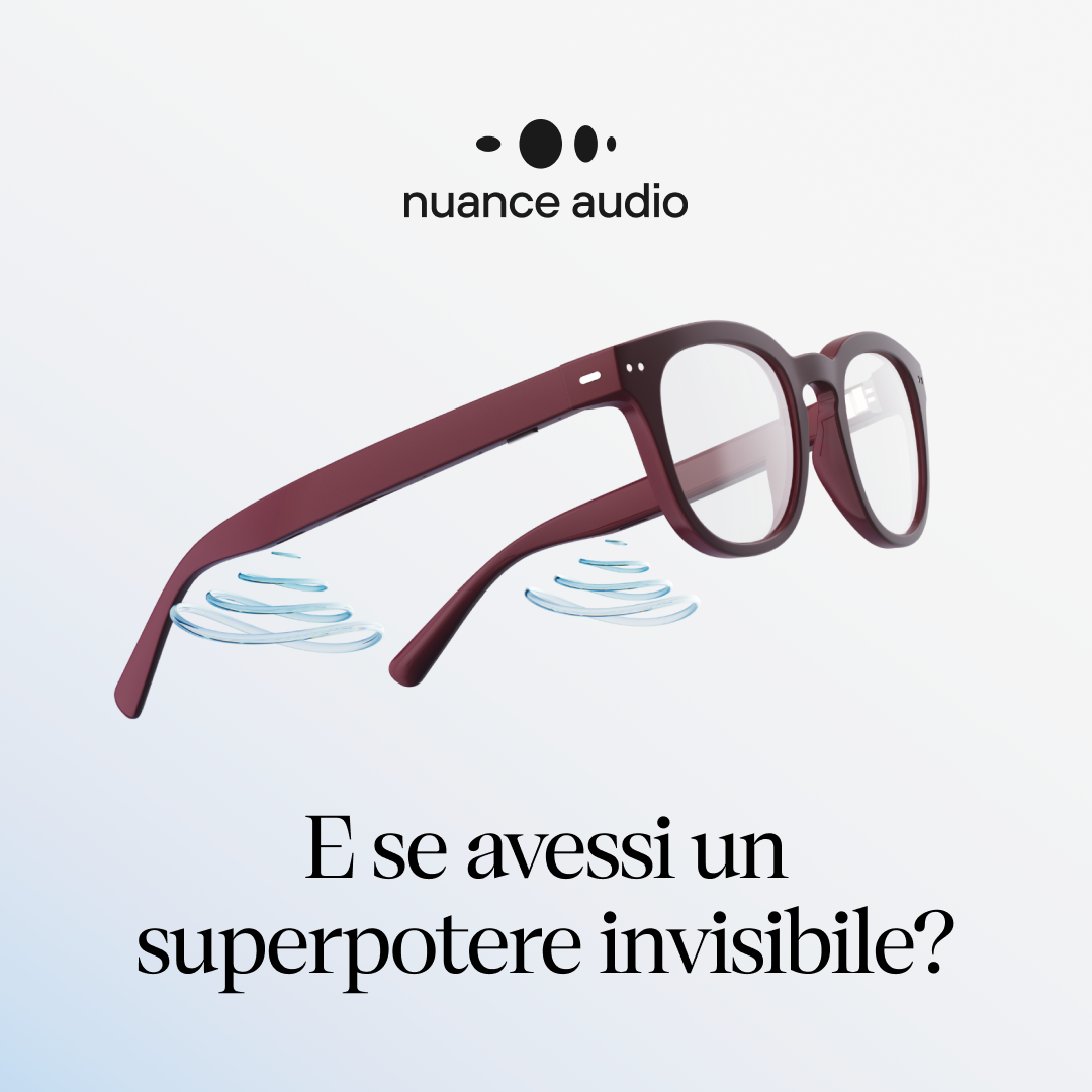 Da Ottica Demenego è arrivato Nuance: l’occhiale per vedere bene e sentire bene!