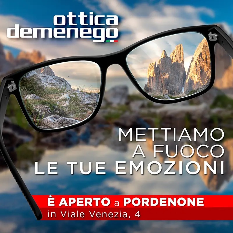 Nuova Ottica Demenego a Pordenone!