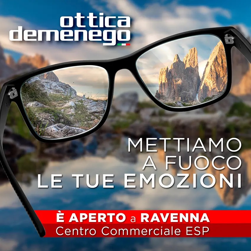 Ottica Demenego: nuova apertura a Ravenna!