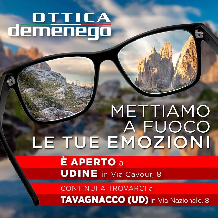 4 maggio 2022: nuovo store Demenego arriva a Udine!